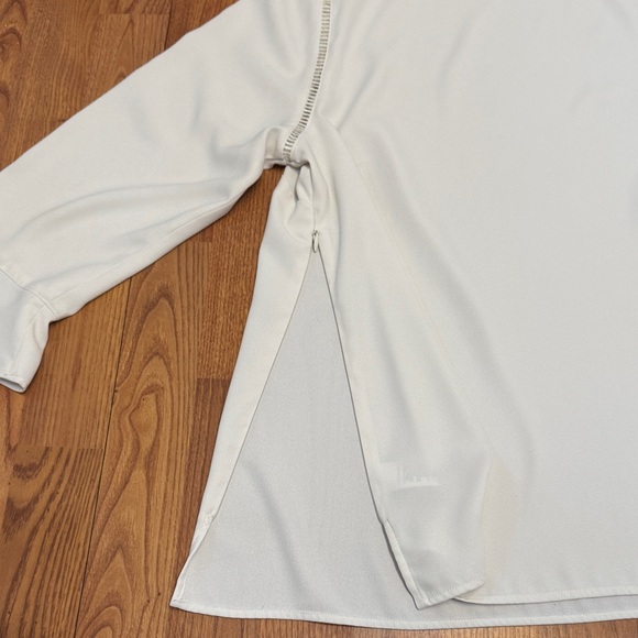 Talbots Blouse with Ruffle Sleeves - Picture 7 of 8